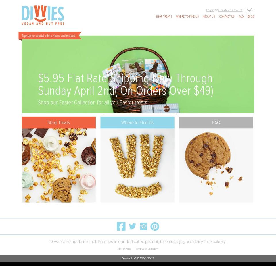 divvies.com shopify website screenshot
