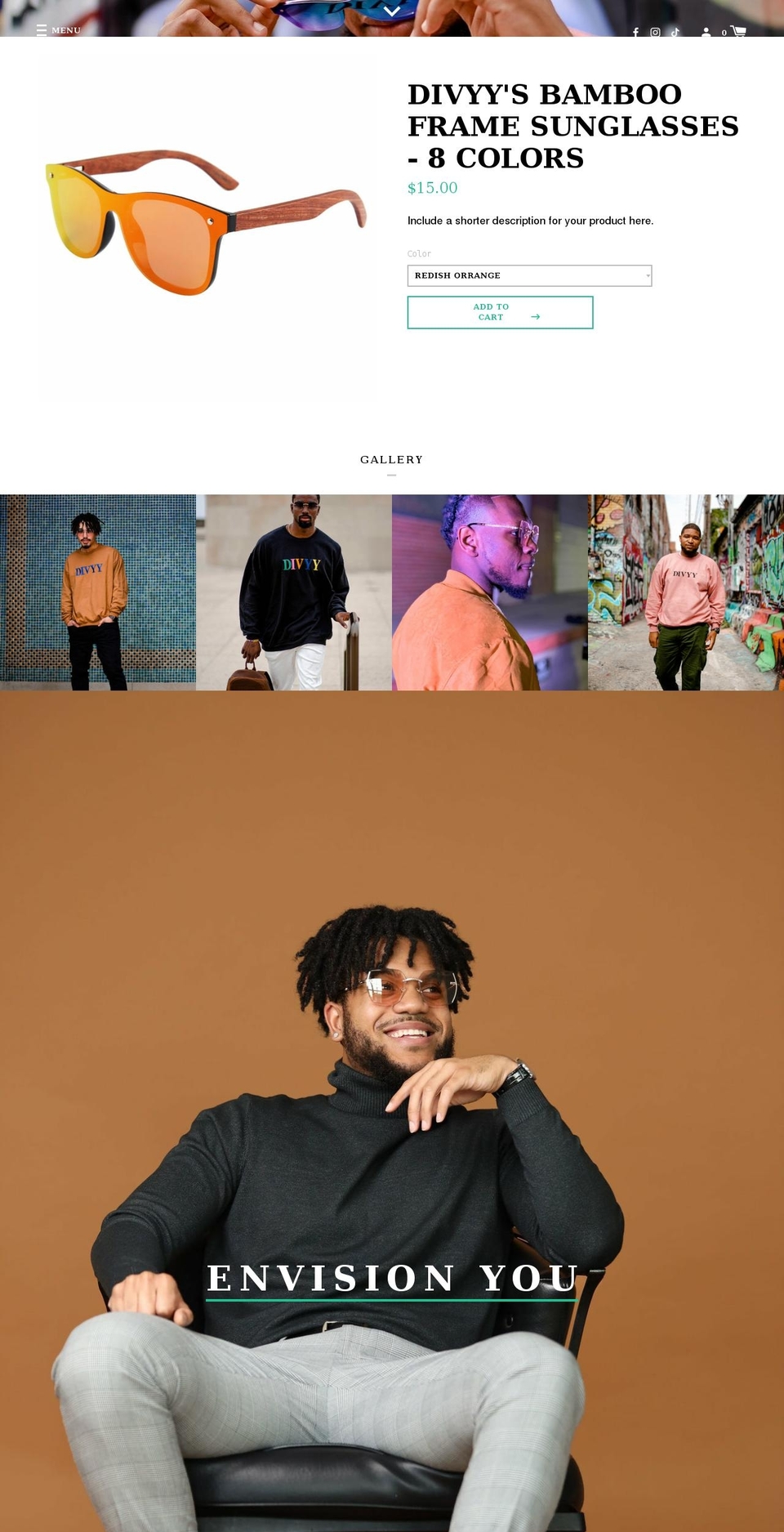 divyyofficial.com shopify website screenshot