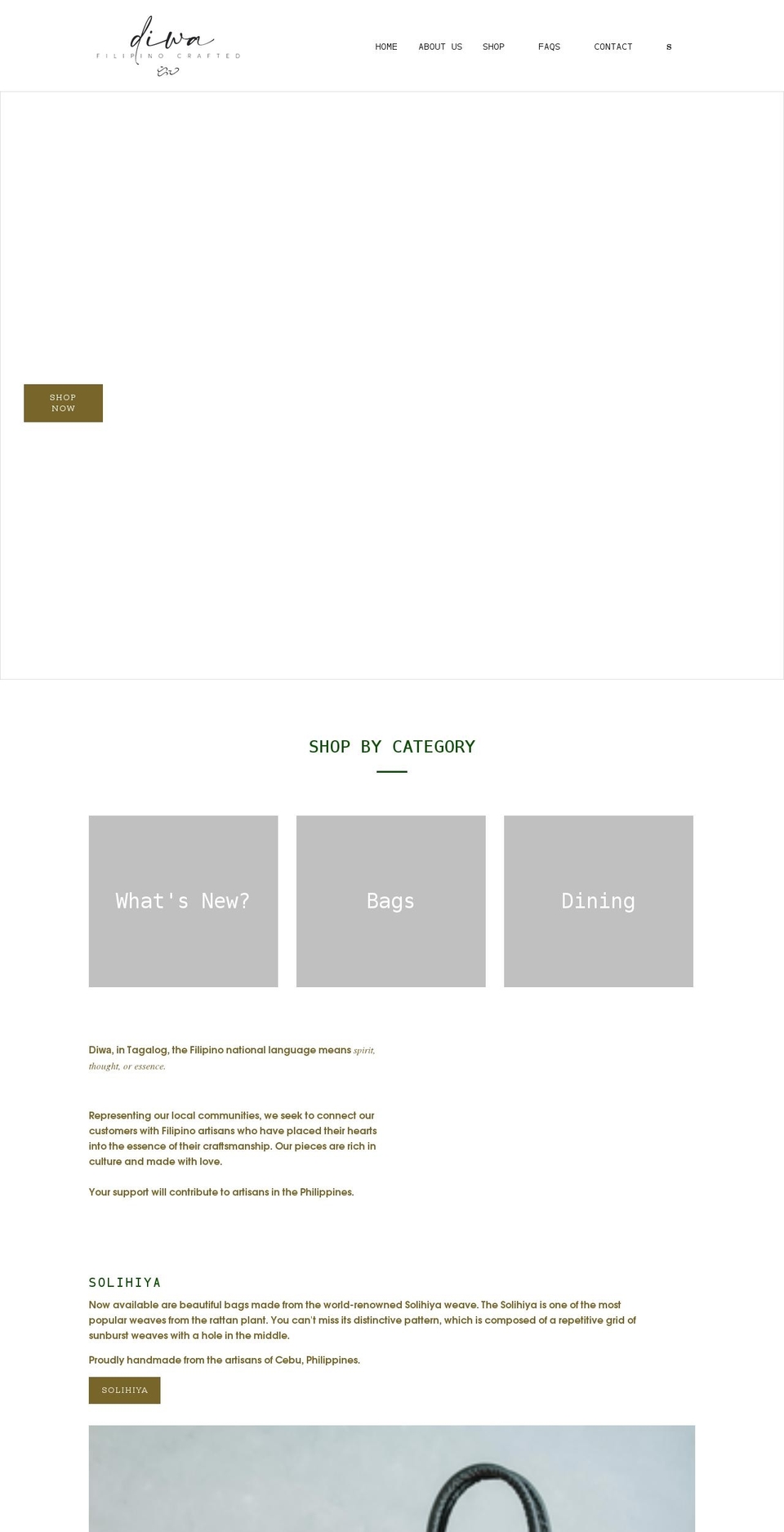 diwa-us.com shopify website screenshot