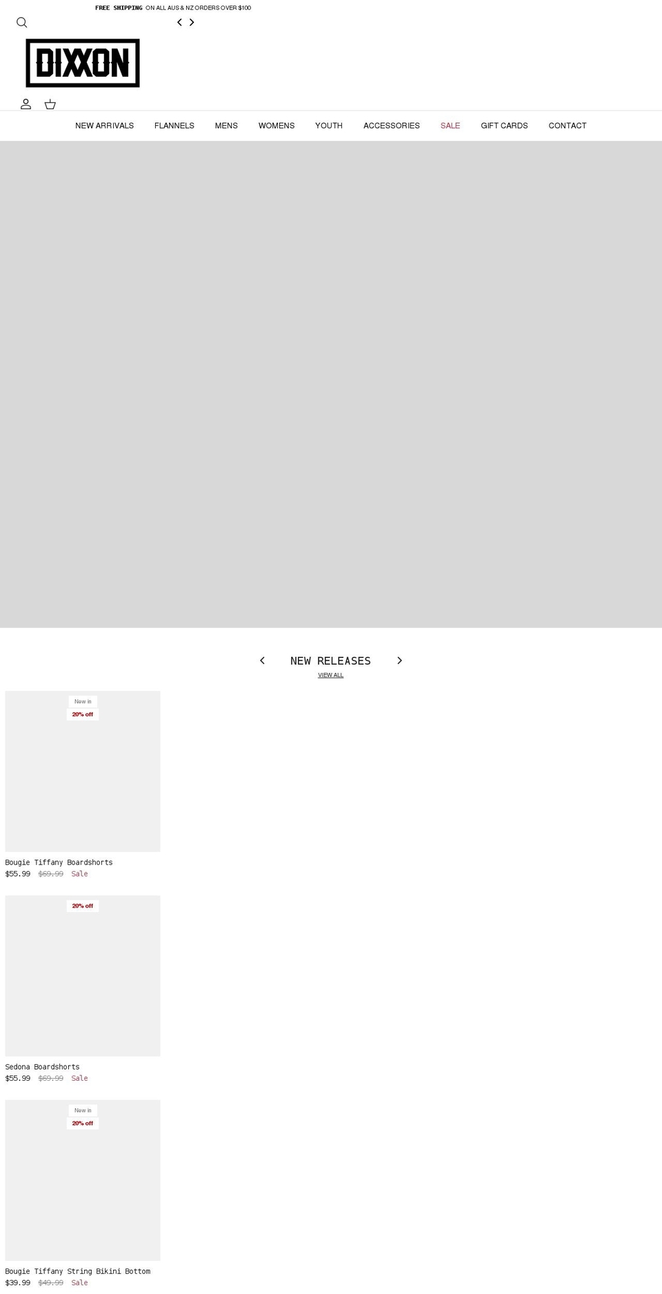 dixxonquality.com.au shopify website screenshot
