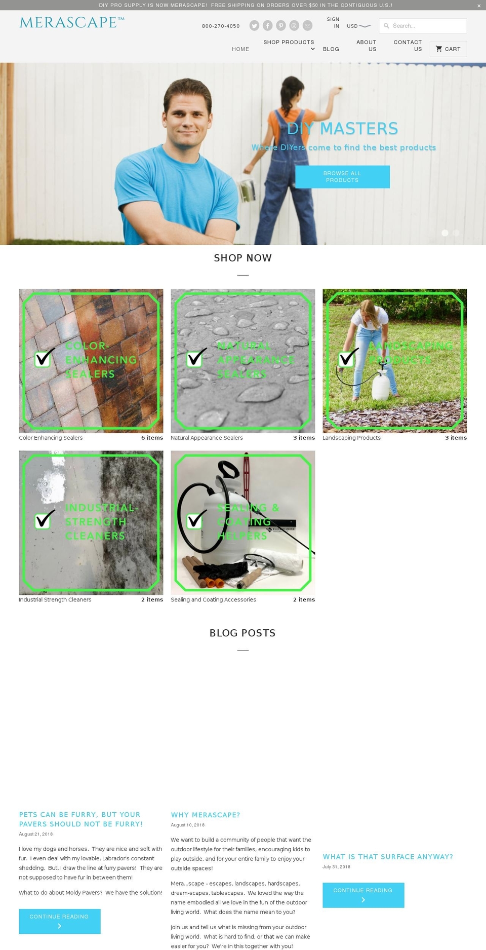 diy-done.com — Shopify storefront screenshot