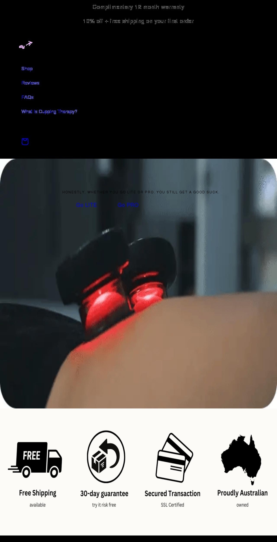 diycupping.com shopify website screenshot