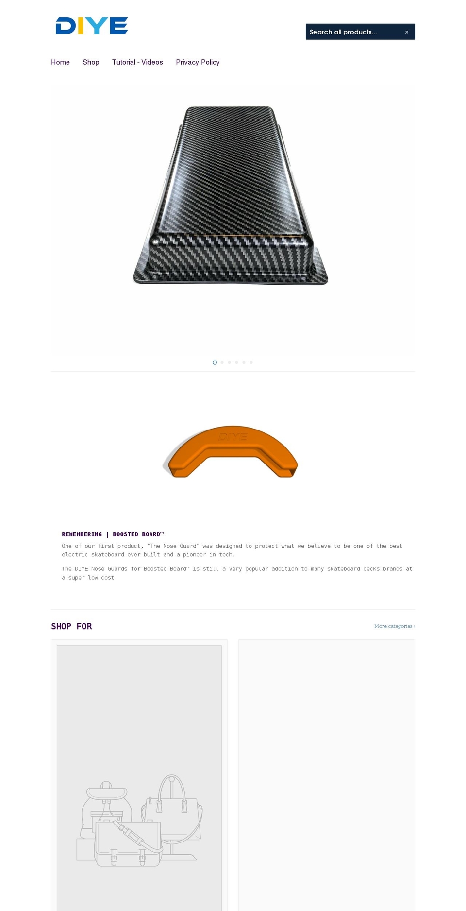 diye.us shopify website screenshot