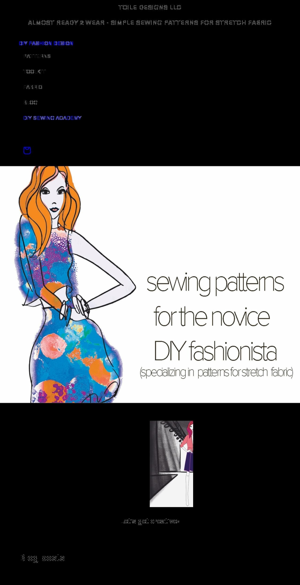 diyfashiondesign.com shopify website screenshot