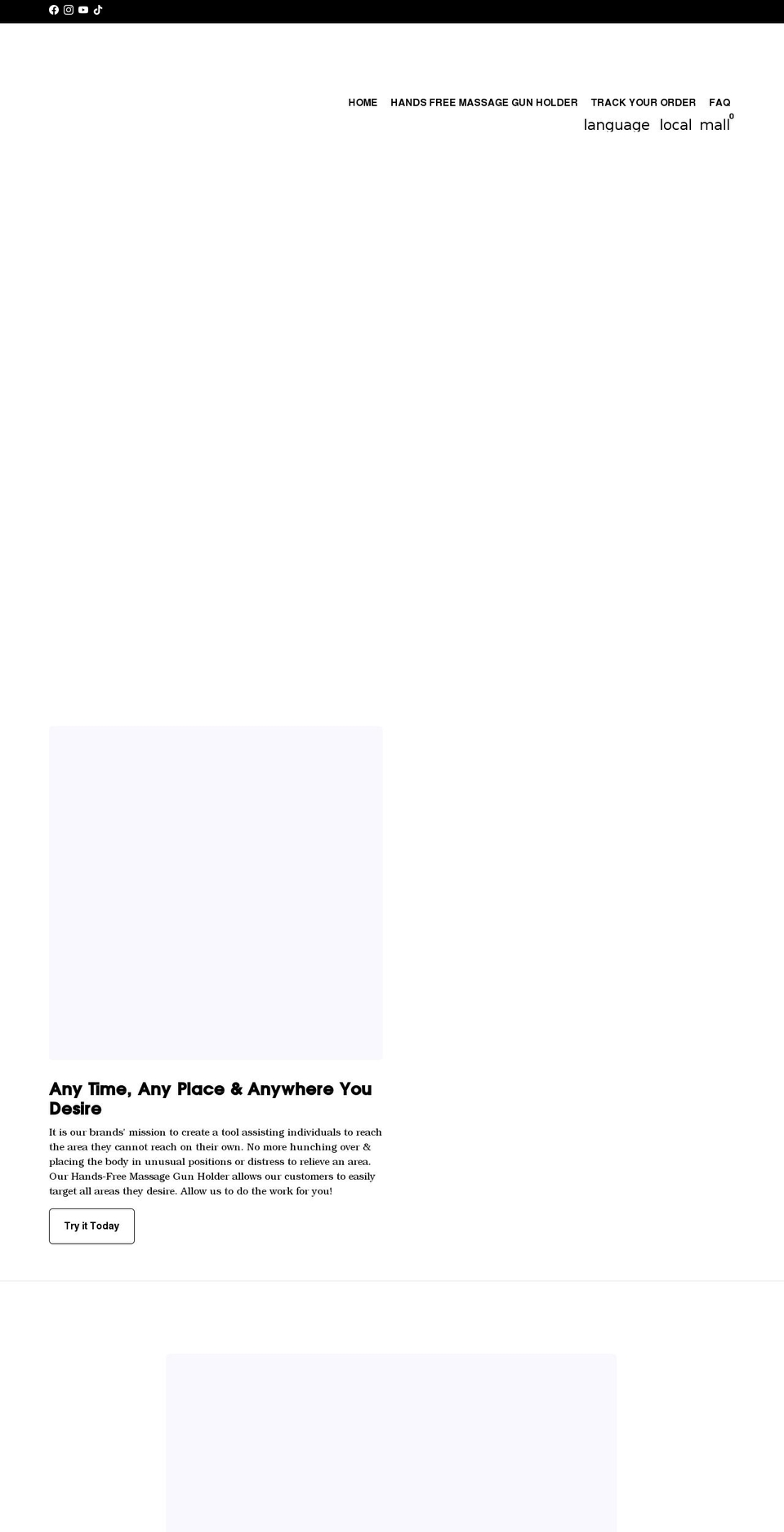 diymassages.com shopify website screenshot