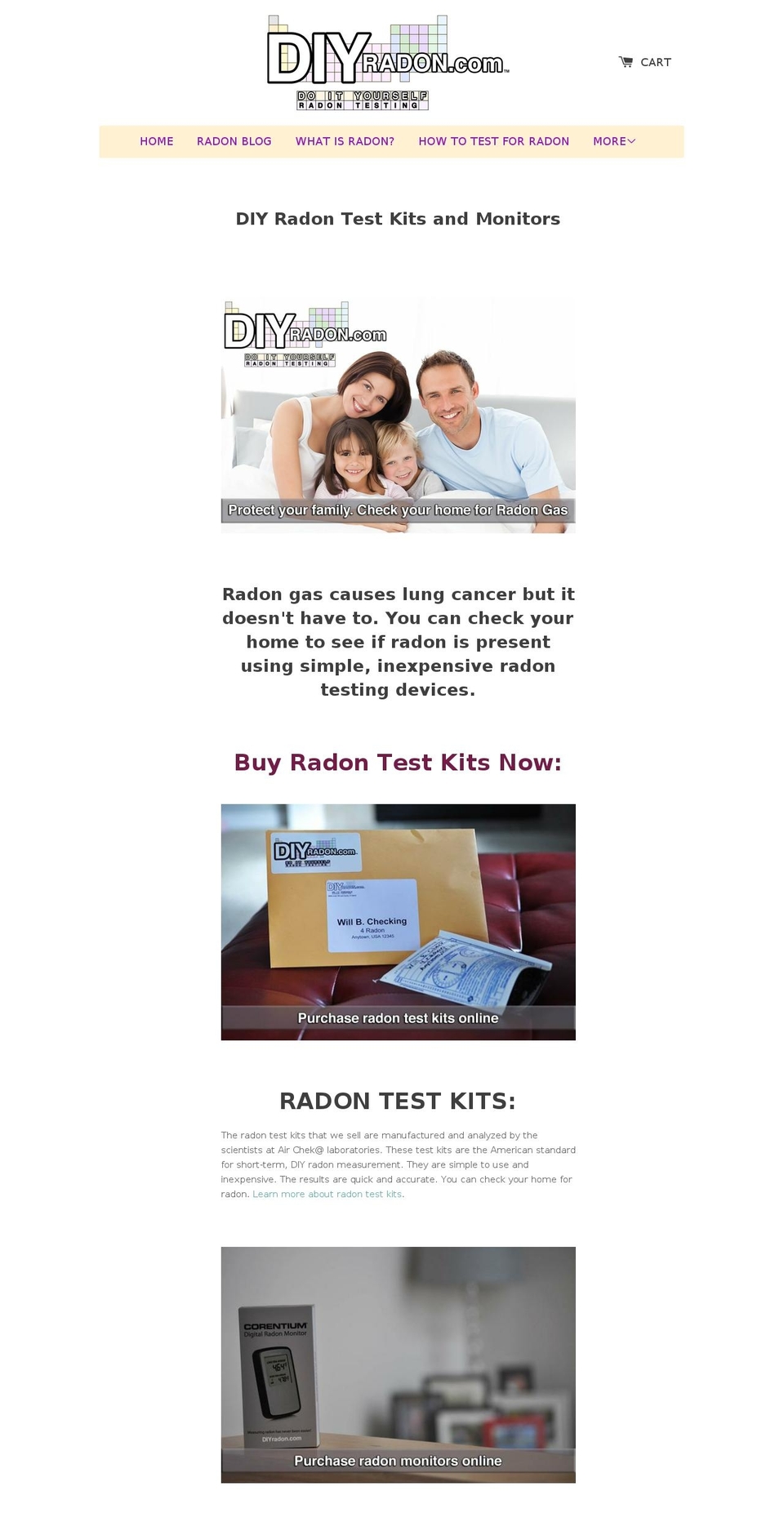 diyradon.com shopify website screenshot
