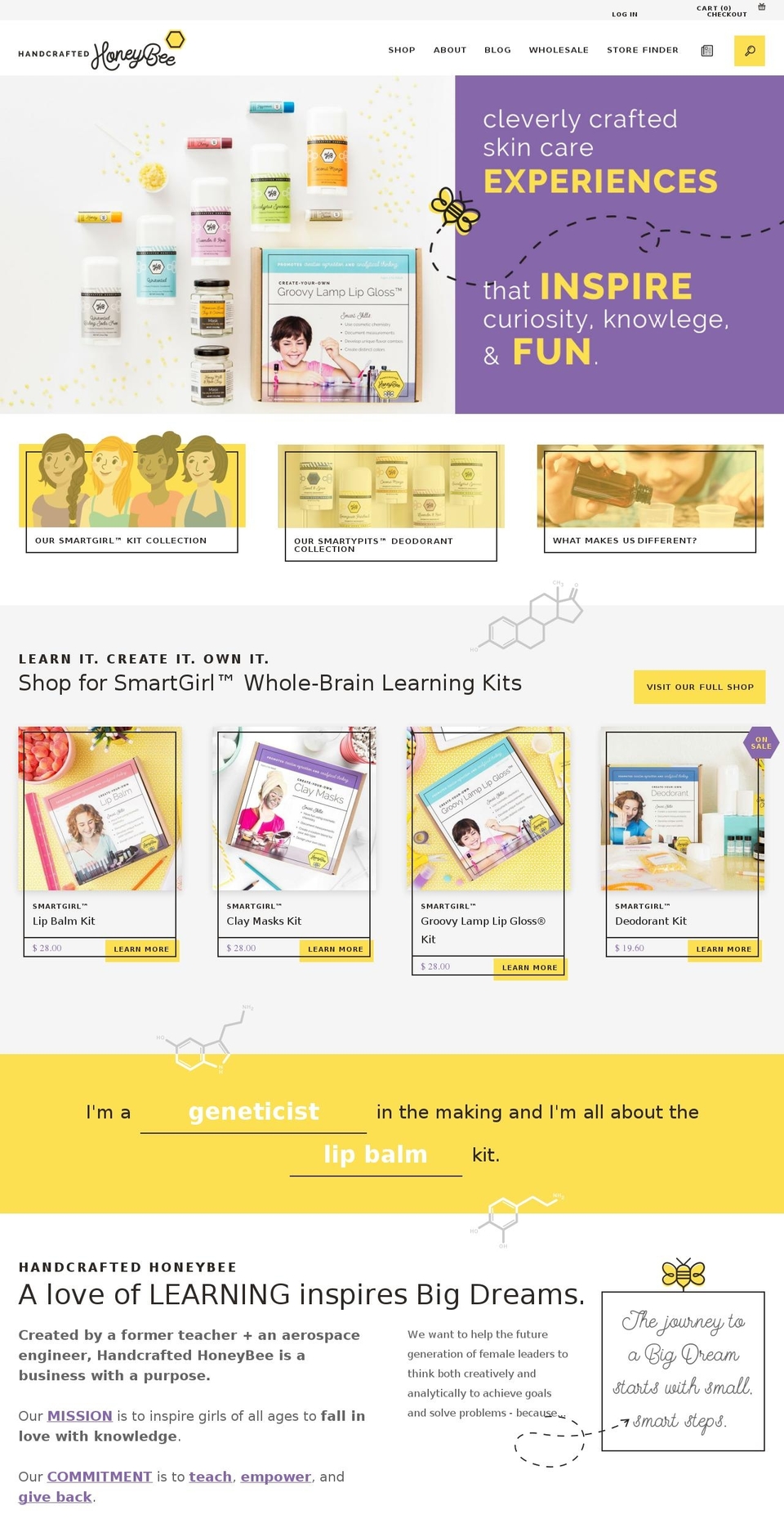 Handcrafted HoneyBee: Hive - HC - 29 Mar '17 Shopify theme site example diyskincarekit.com