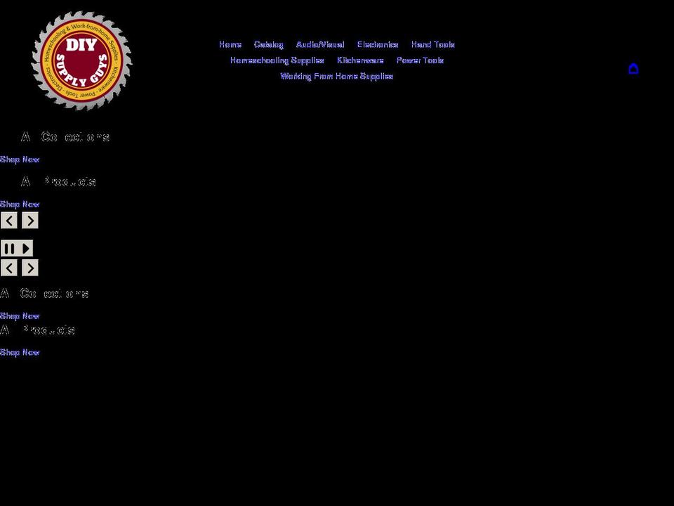 diysupplyguys.com shopify website screenshot