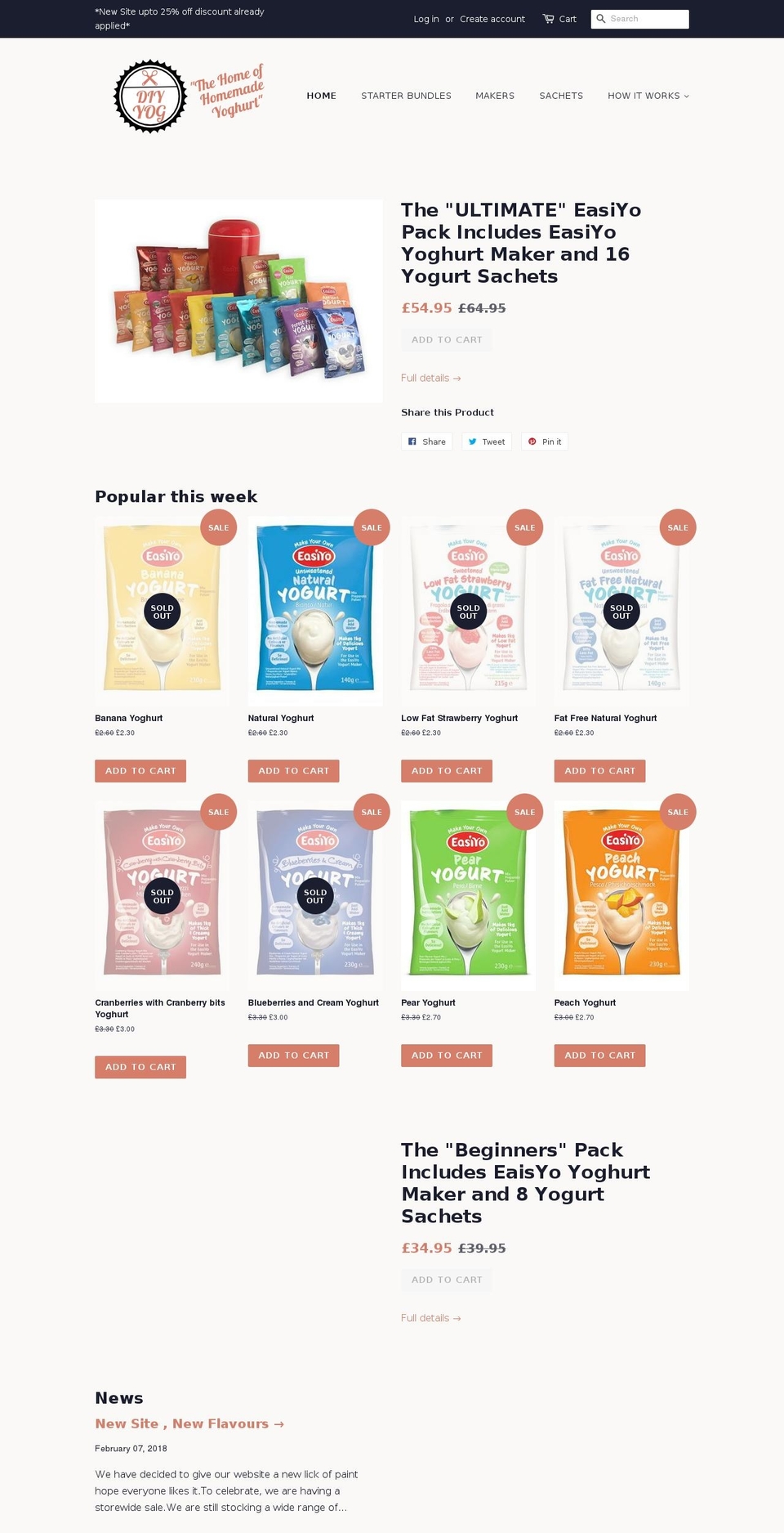 diyyog.com shopify website screenshot