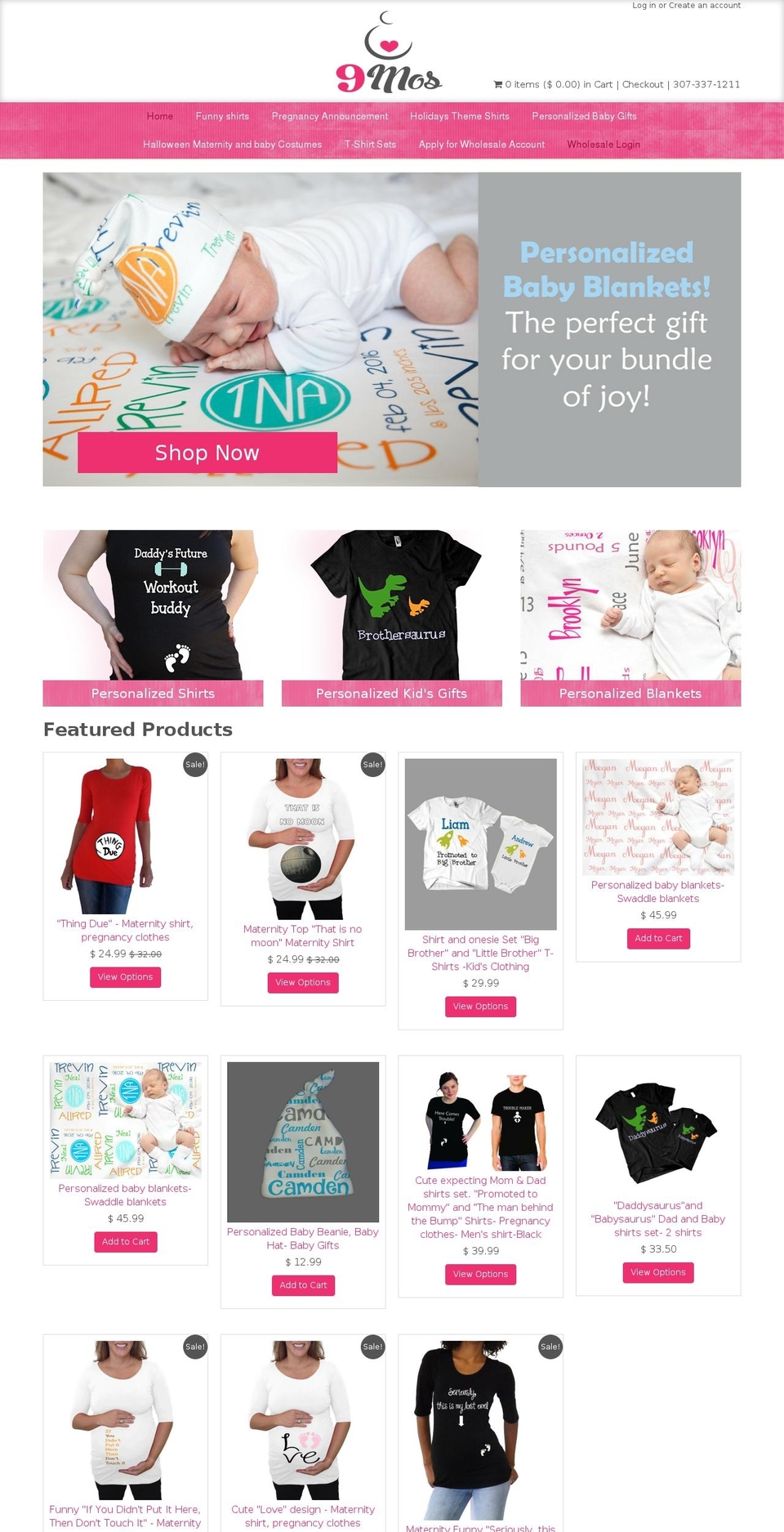 djammarmaternity.com shopify website screenshot