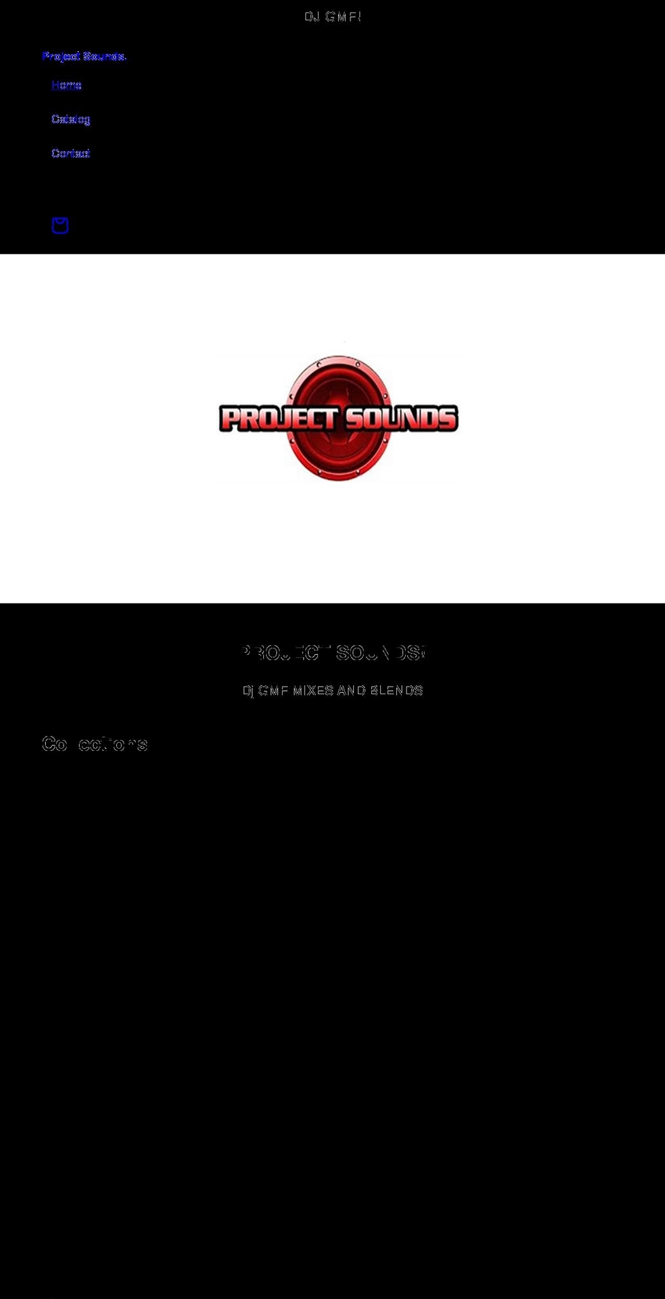 djgmf.com shopify website screenshot