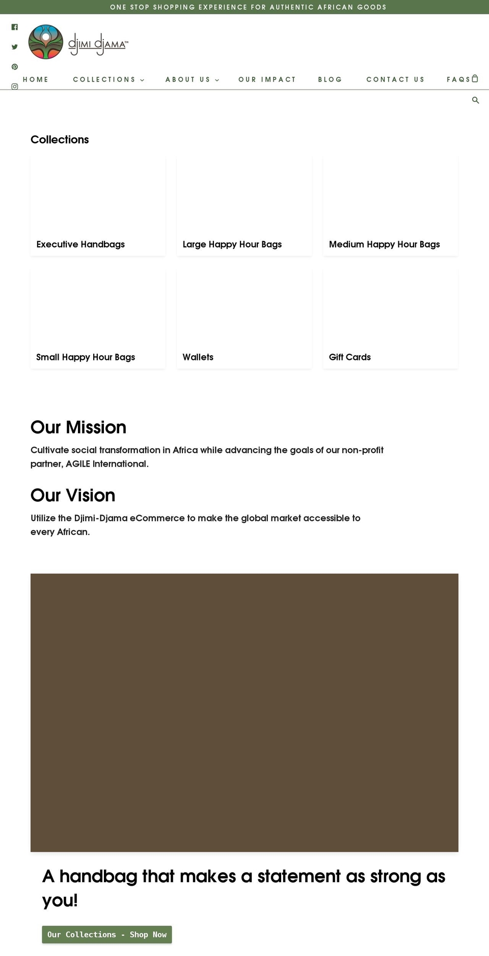 djimidjama.com shopify website screenshot