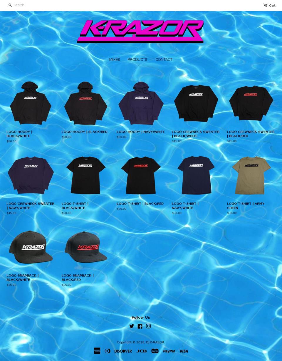 djk-razor.com — Shopify storefront screenshot