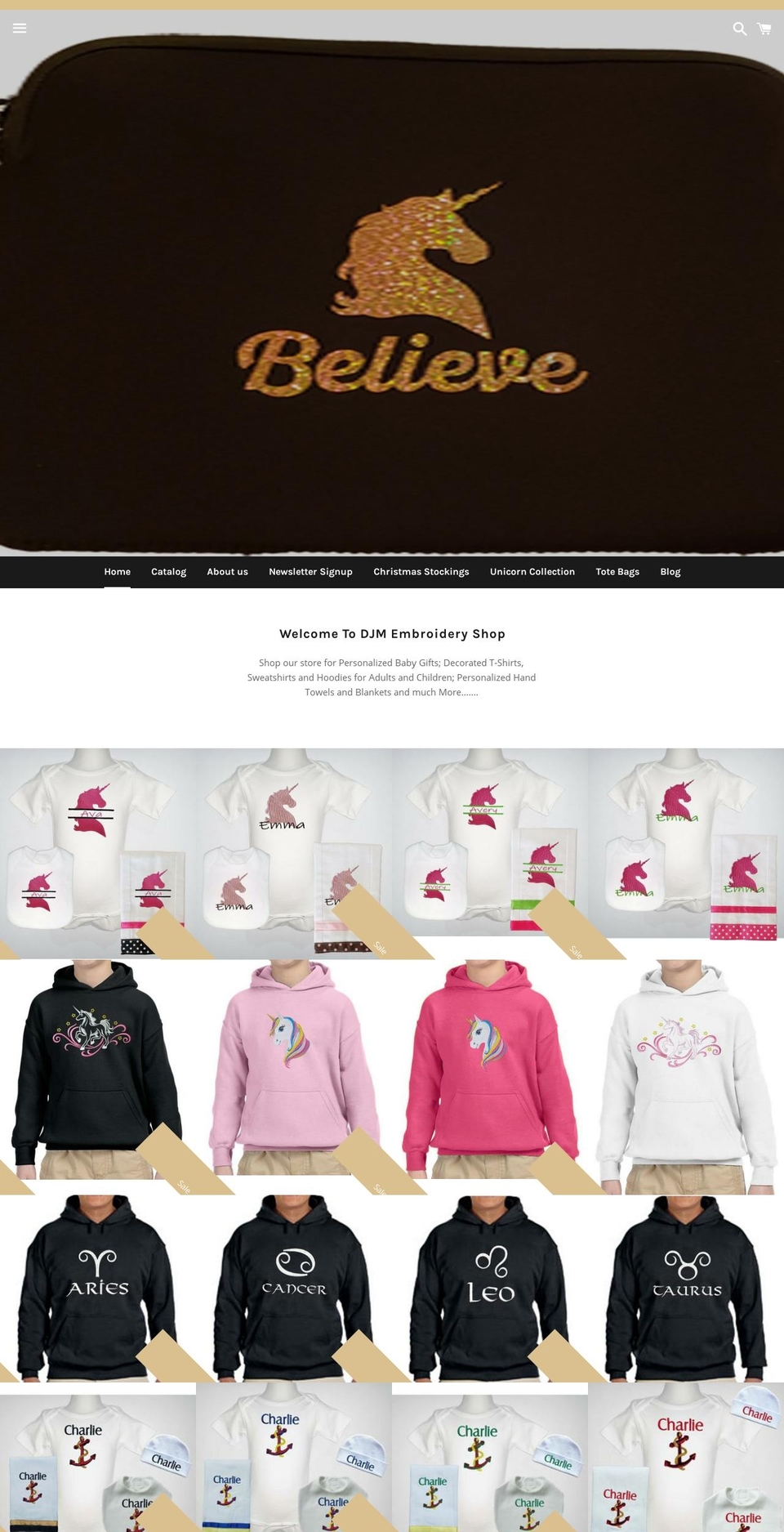 djmembshop.com — Shopify storefront screenshot