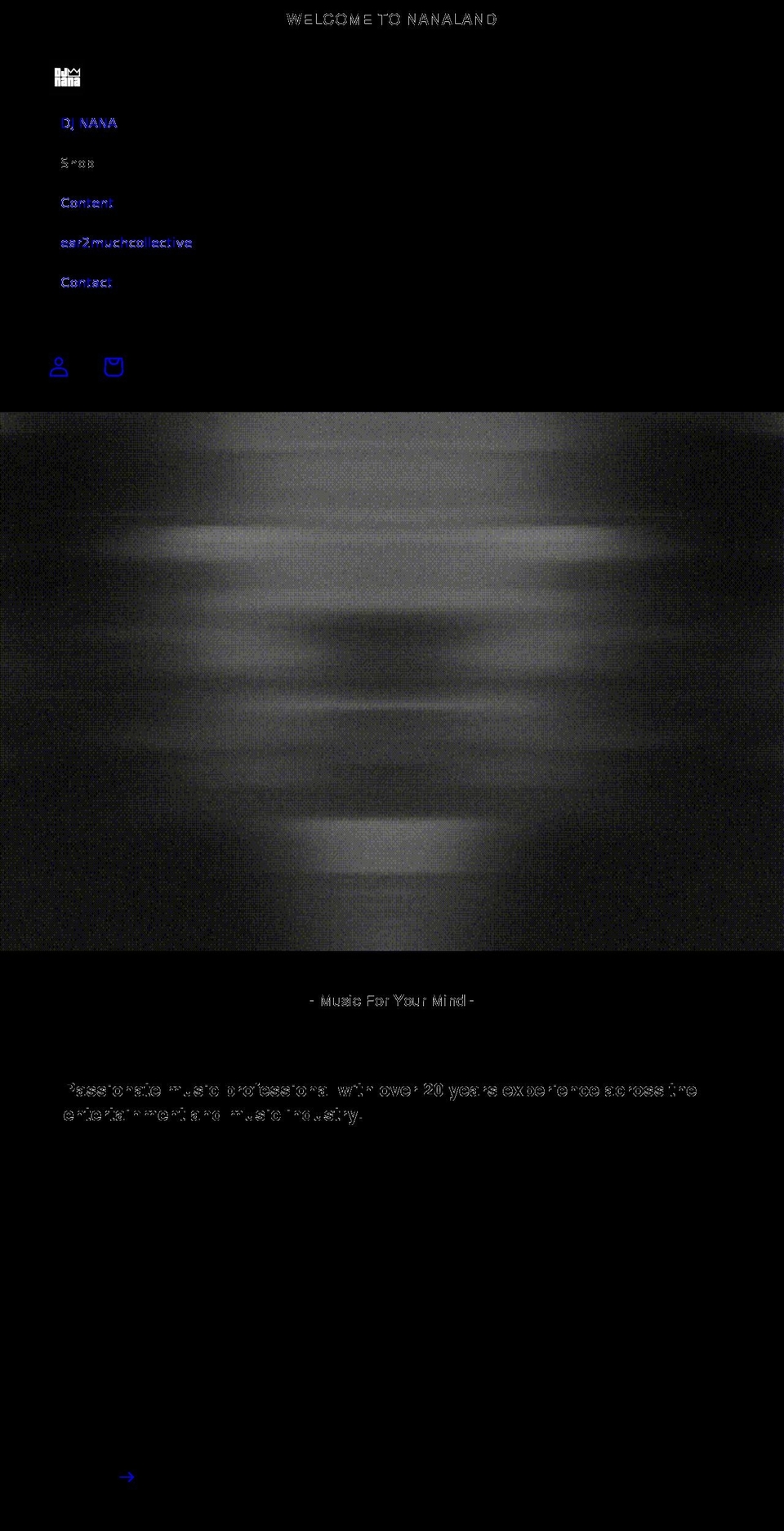 djnana.com shopify website screenshot