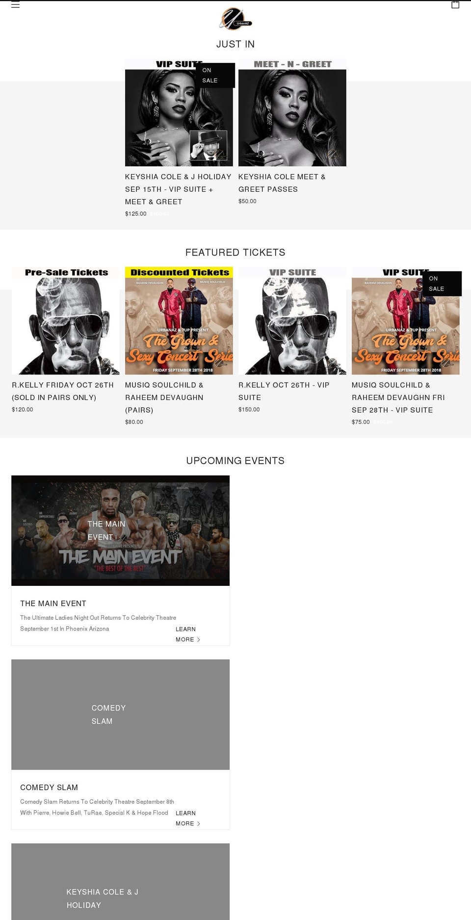 djwarepresents.com shopify website screenshot