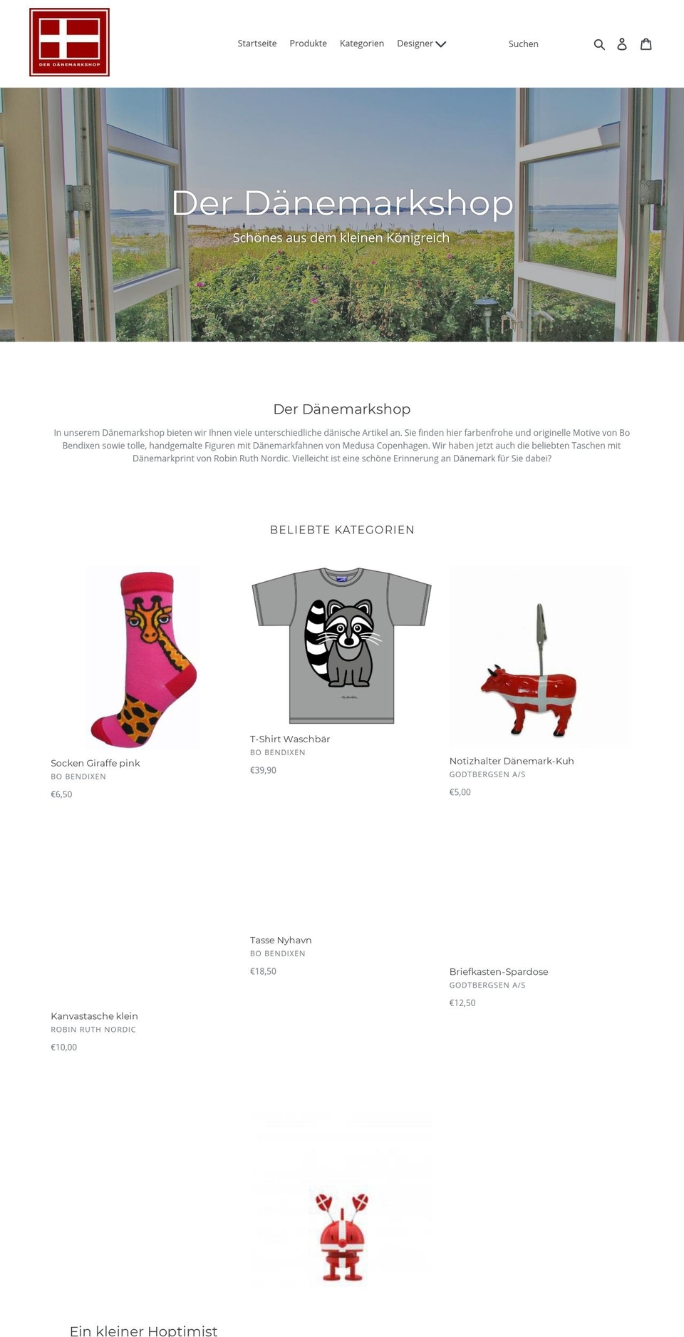 dk-shop.com — Shopify storefront screenshot