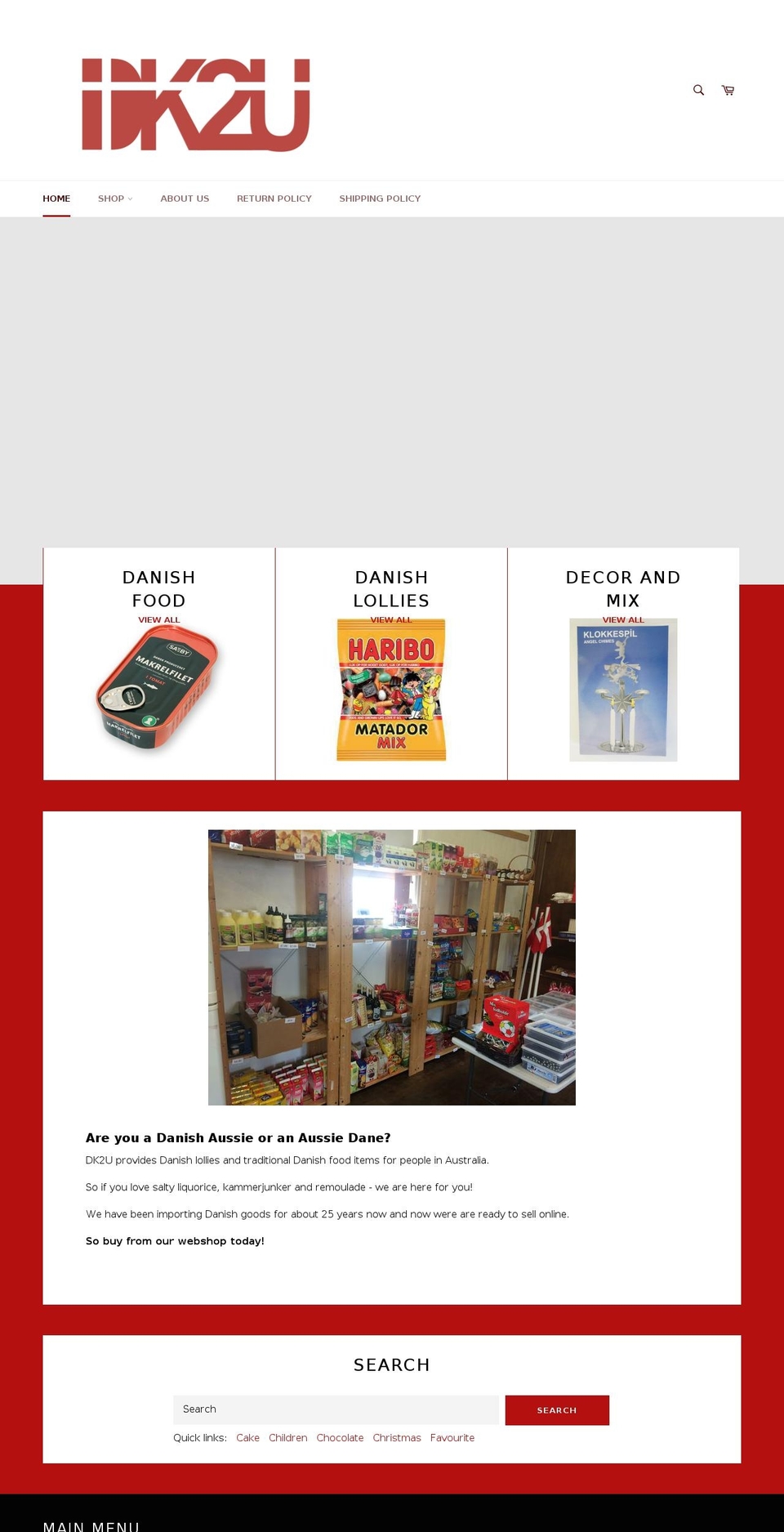 dk2u.org shopify website screenshot