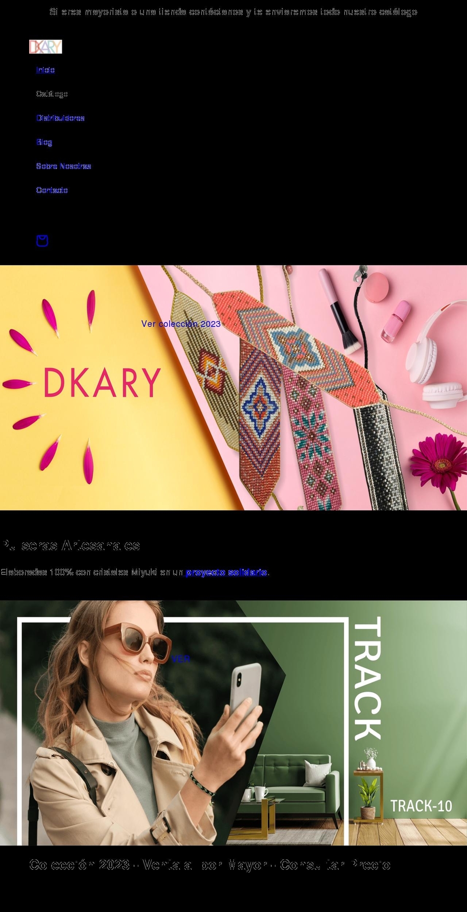 dkary.com shopify website screenshot