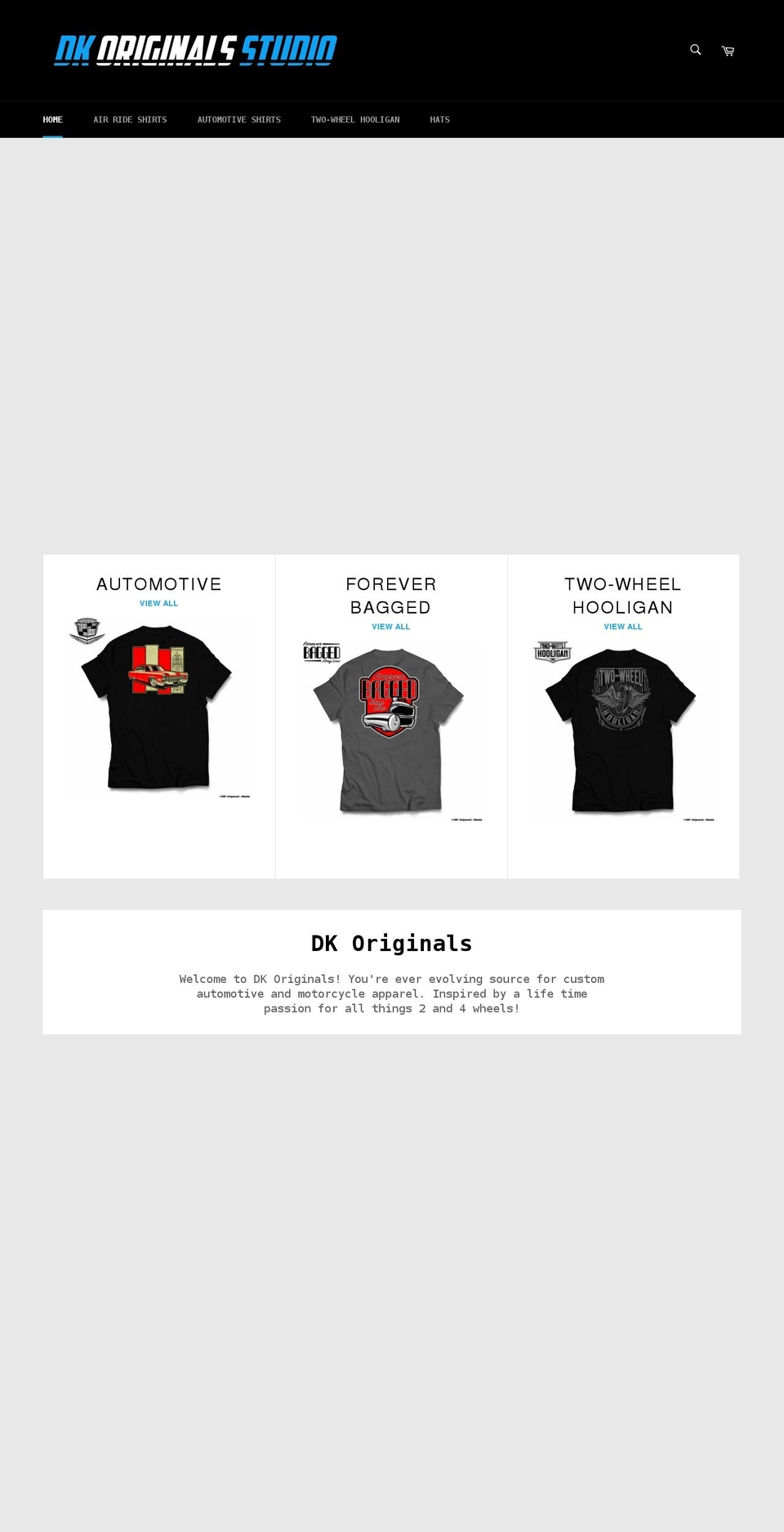 dkoriginalsstudio.com shopify website screenshot