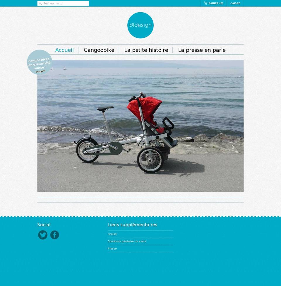 dldesign.ch shopify website screenshot