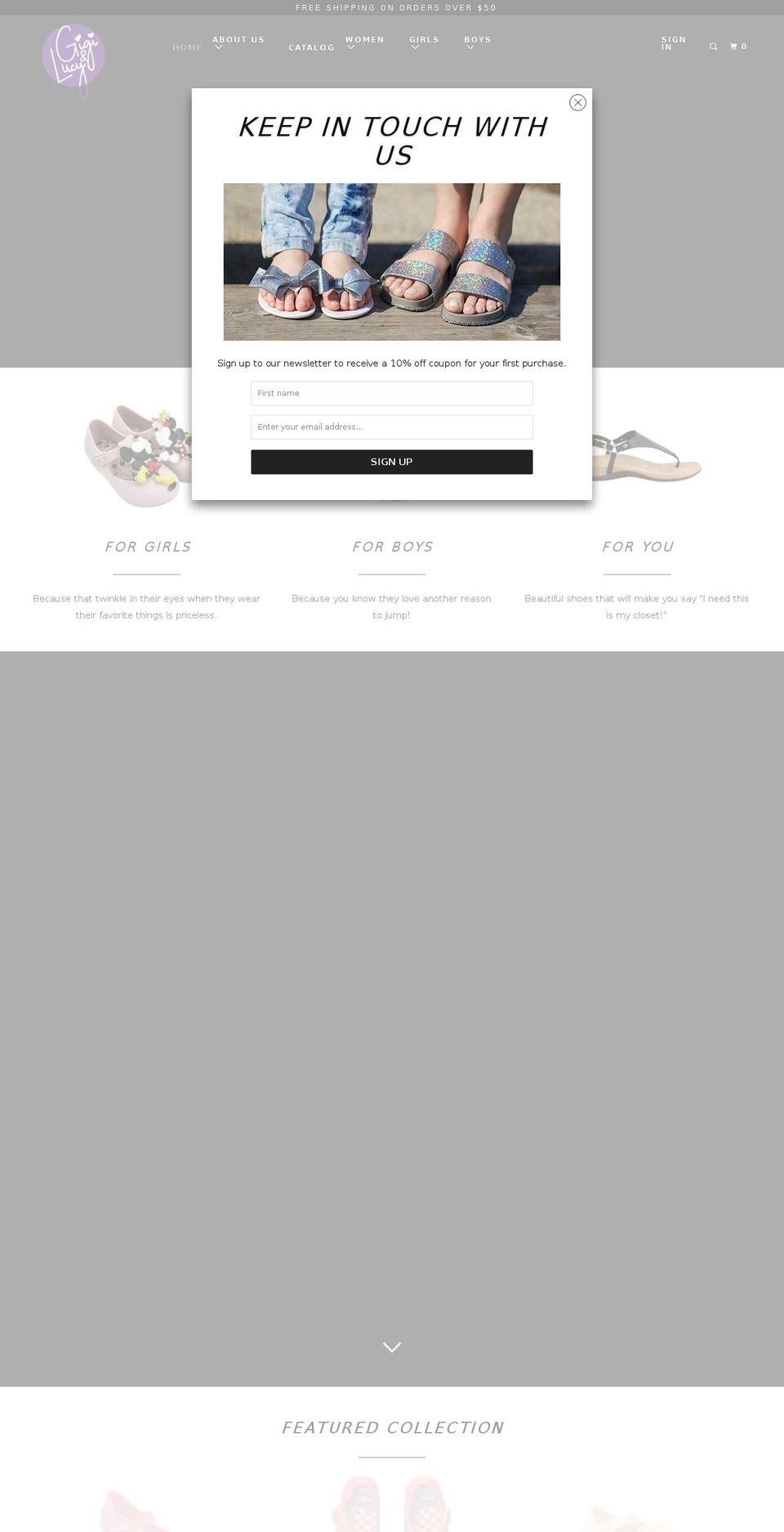 dliondreams.com — Shopify storefront screenshot