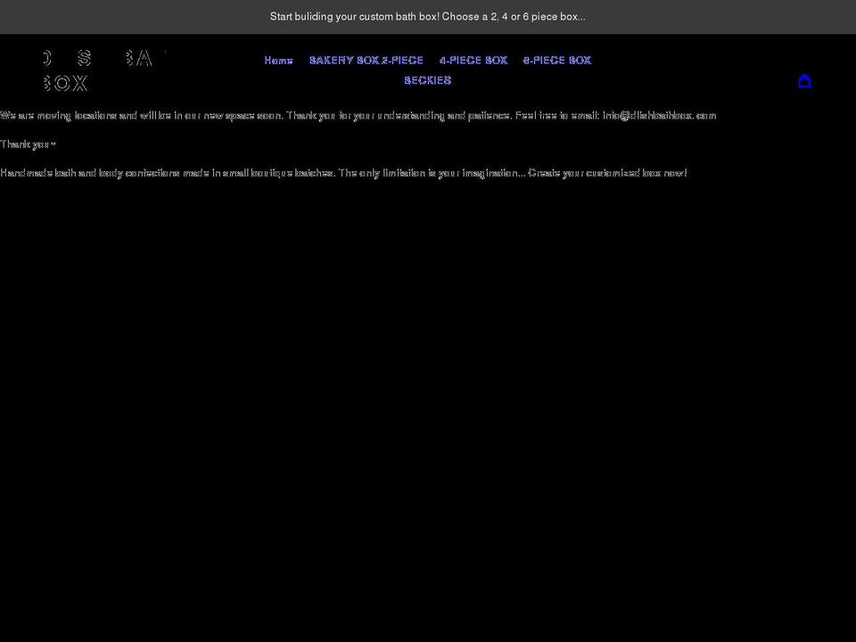dlishbathbox.com shopify website screenshot