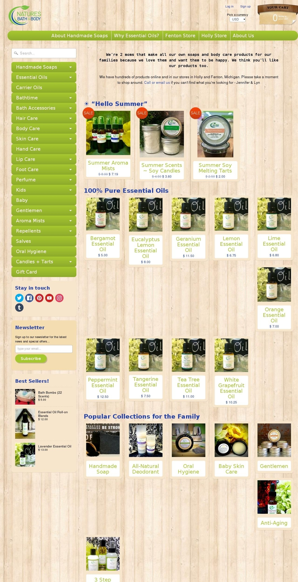 dlnusa.com — Shopify storefront screenshot