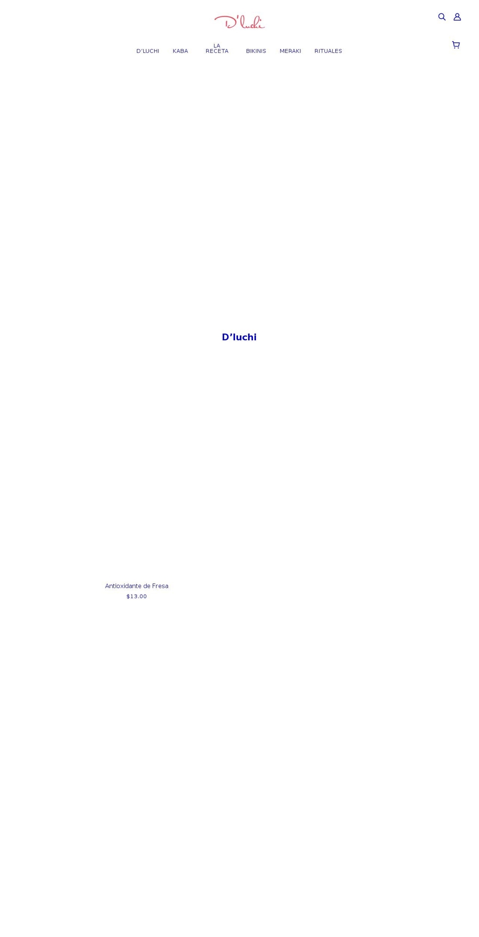 dluchipr.com shopify website screenshot