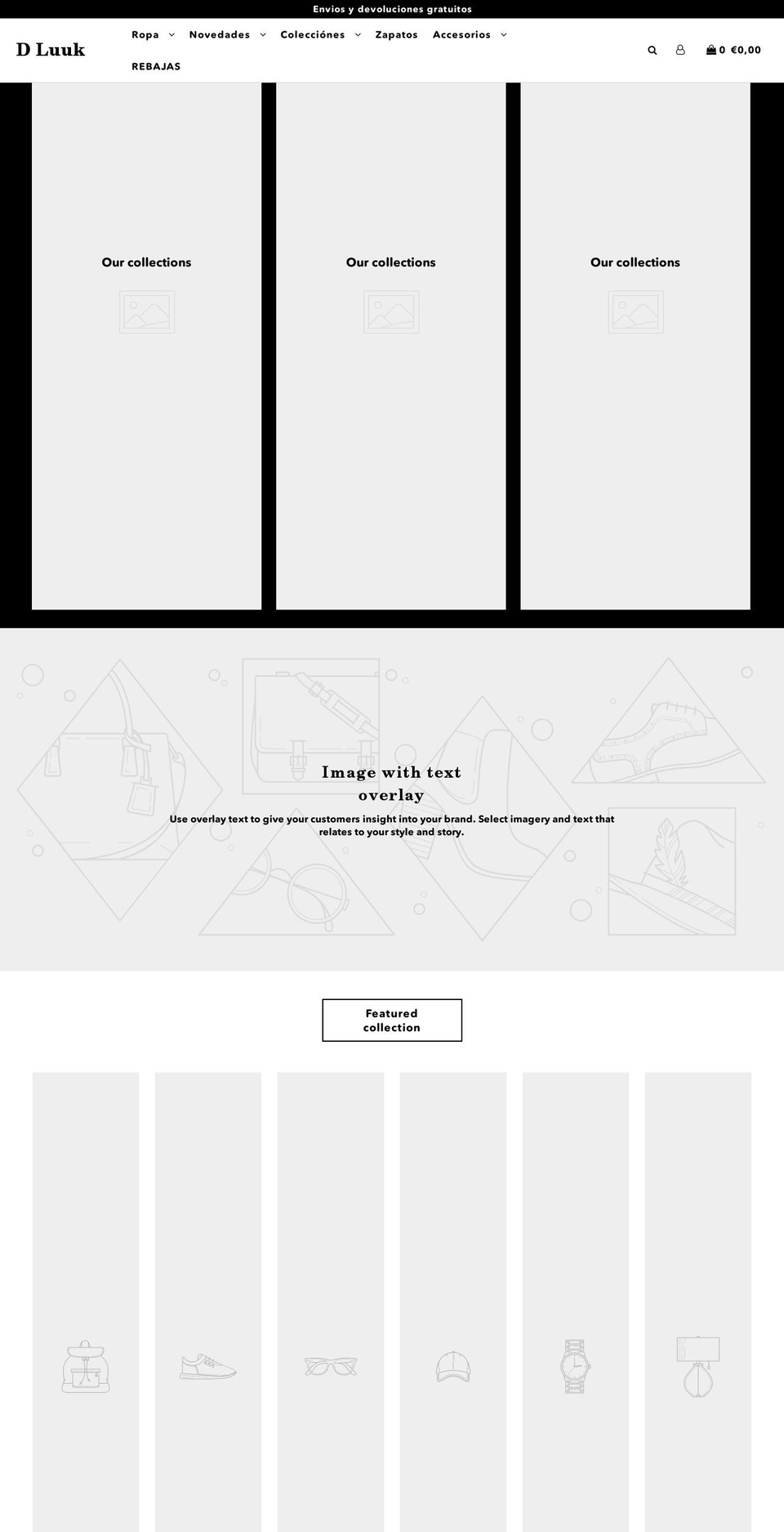 dluuk.com — Shopify storefront screenshot