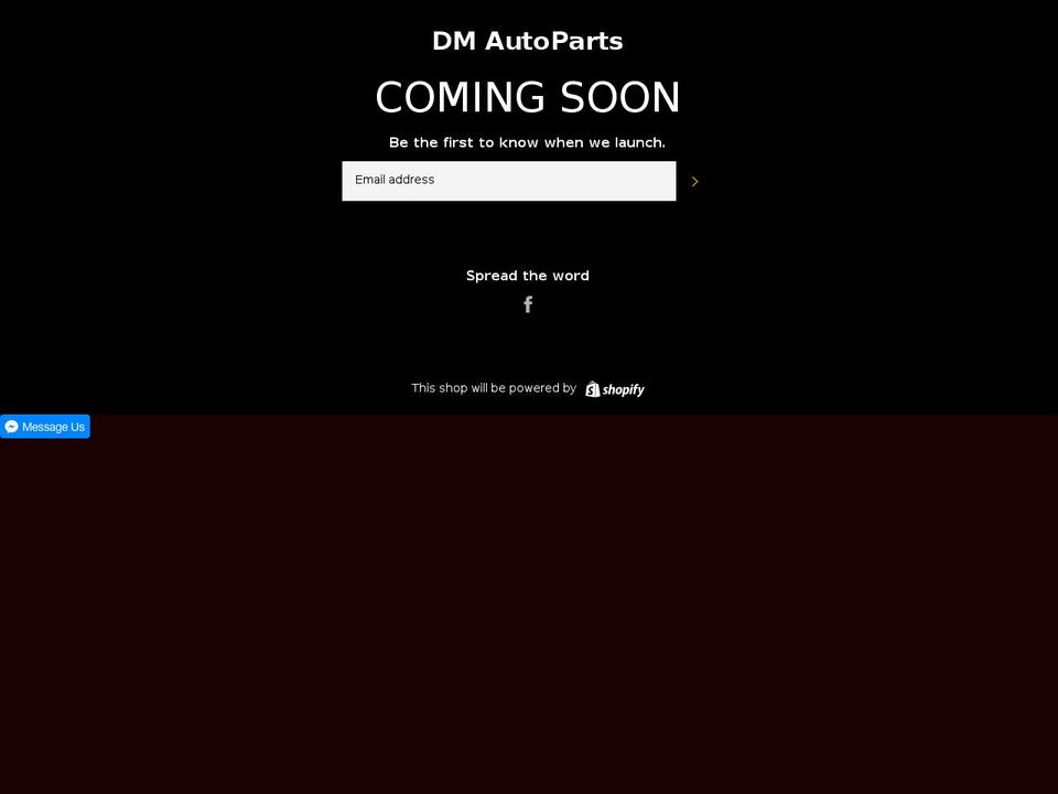dmautopartsny.com — Shopify storefront screenshot