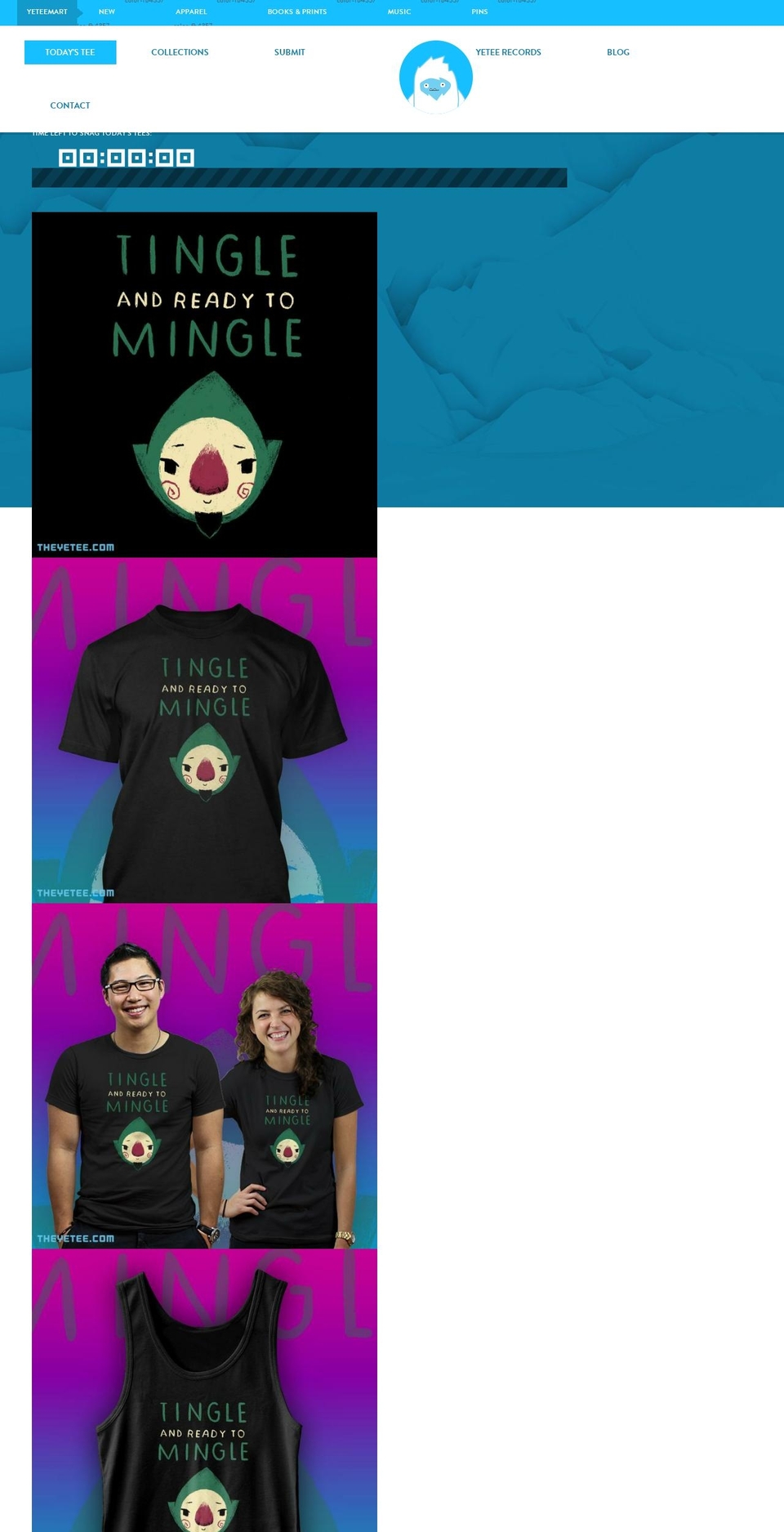 the-yetee Shopify theme site example dmgboost.com