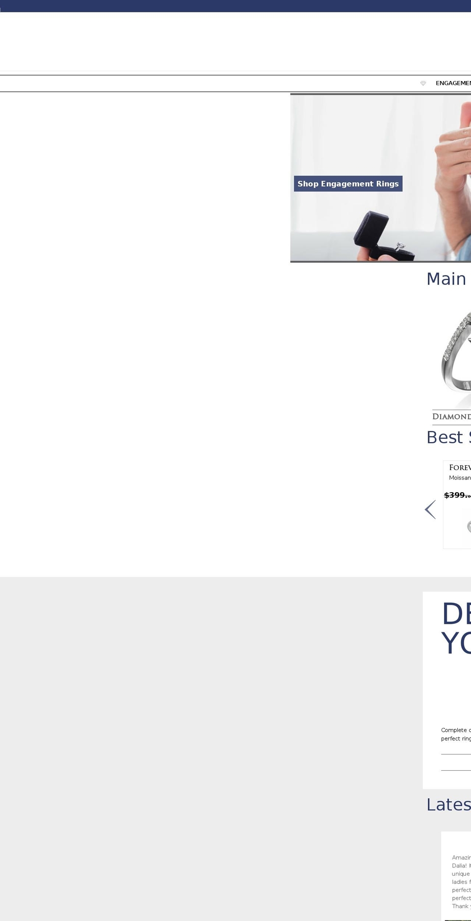 dminestore.com shopify website screenshot