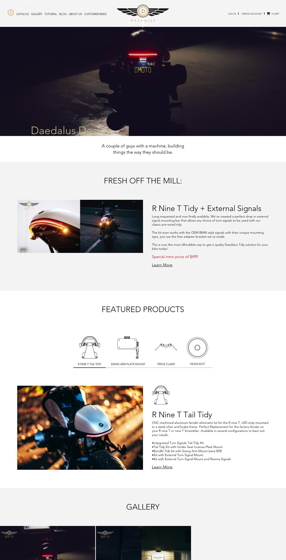 dmoto.co shopify website screenshot