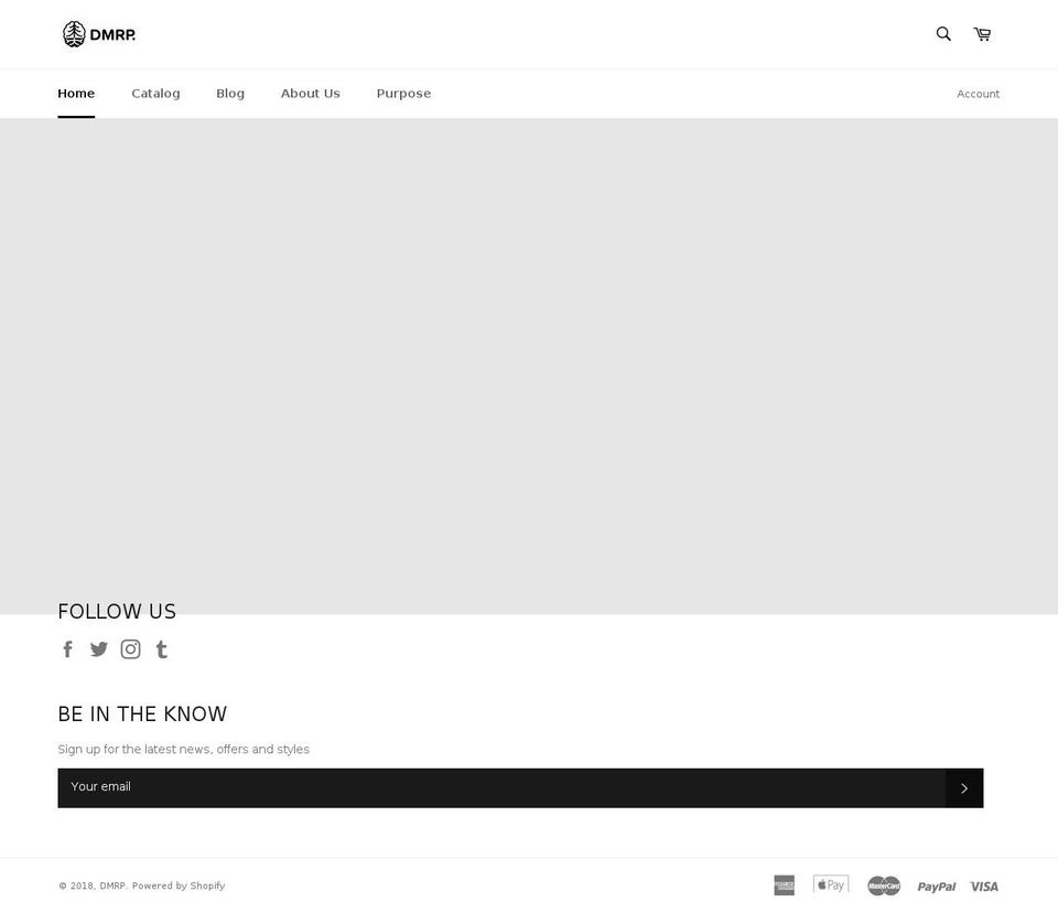 dmrp.co.nz shopify website screenshot