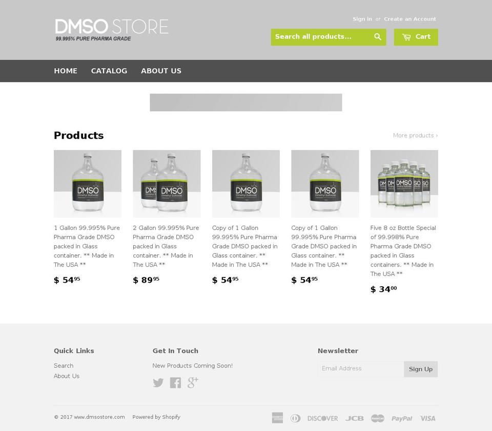 dmsostore.com shopify website screenshot