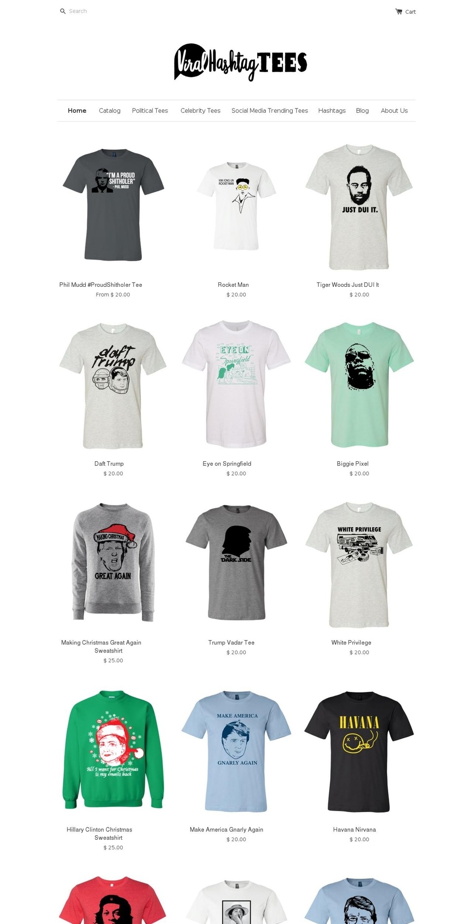 dmvuglychristmassweaters.com — Shopify storefront screenshot