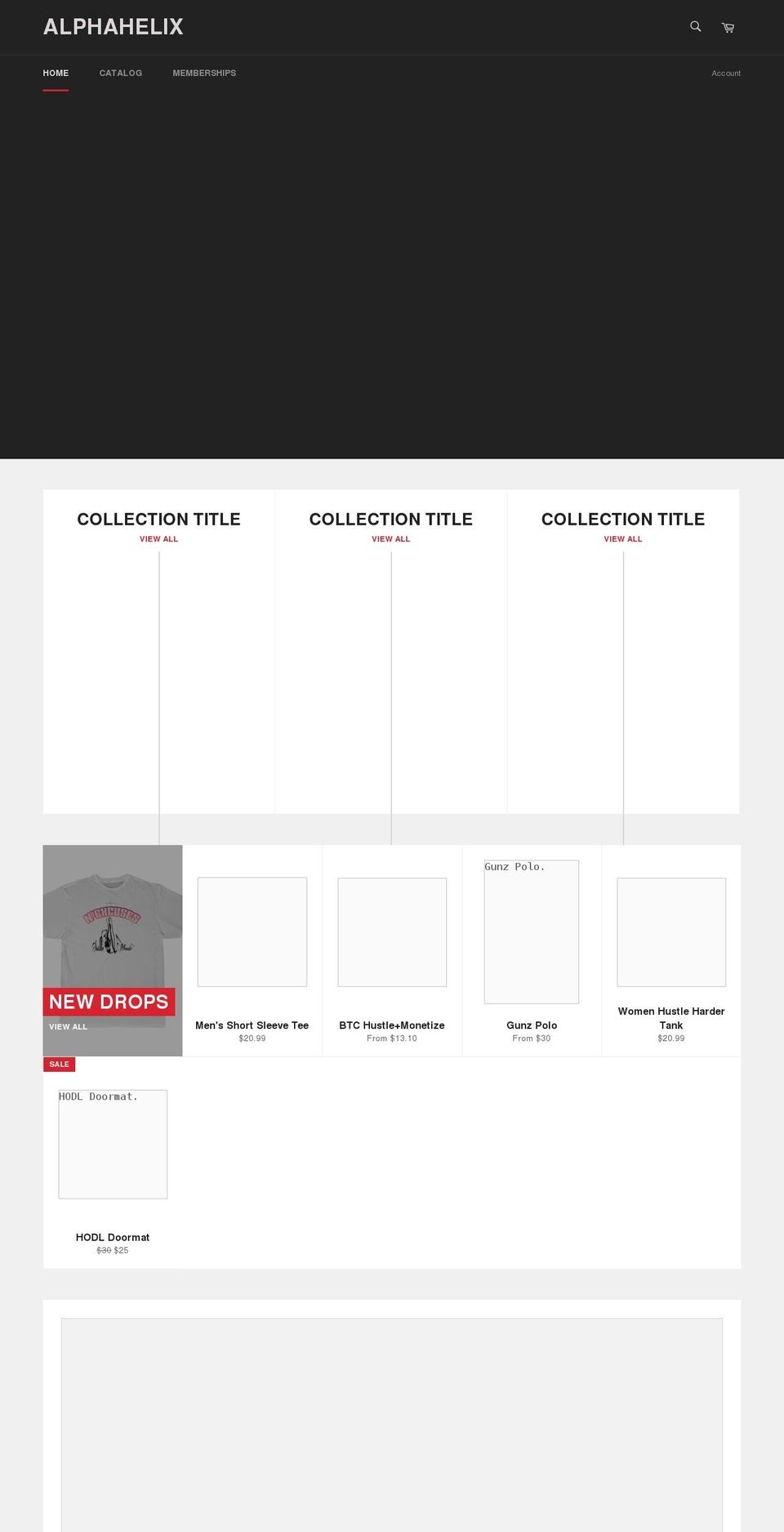 dnagunz.com shopify website screenshot