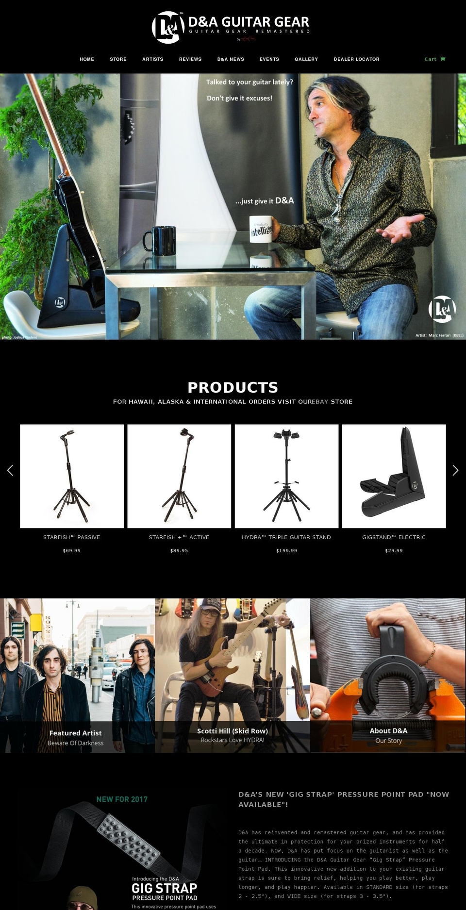 dnarocksolid.com shopify website screenshot