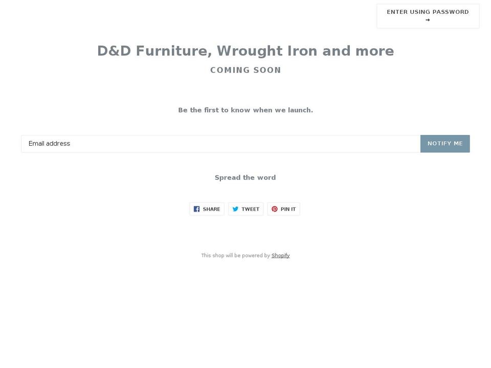 dnd-humble.com — Shopify storefront screenshot