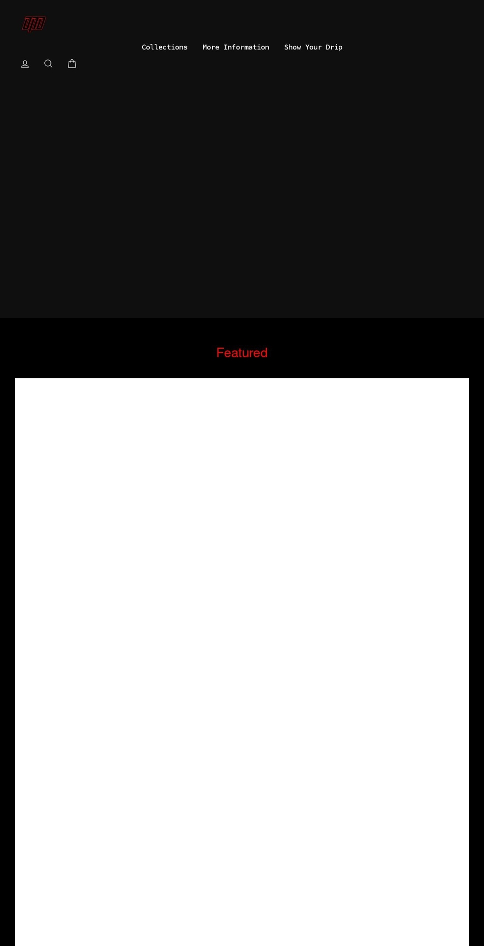 dndthebrand.com shopify website screenshot