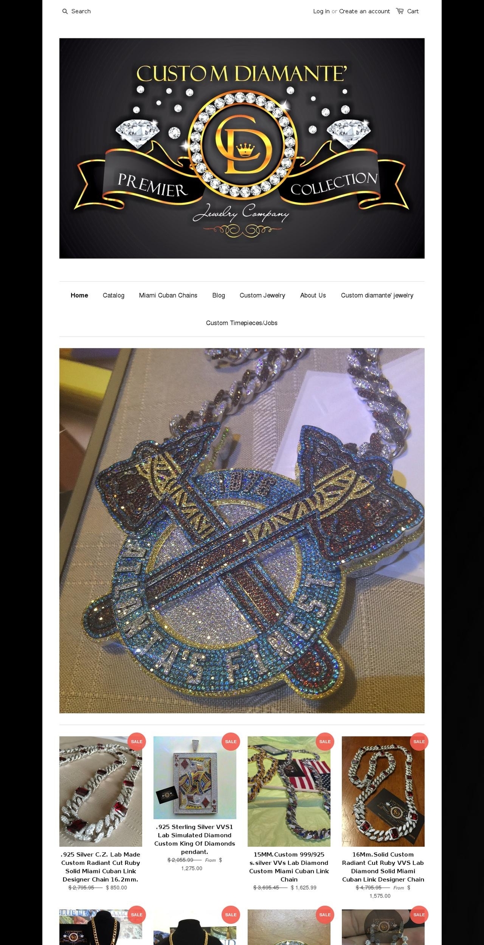 dnfdiamonds.com shopify website screenshot