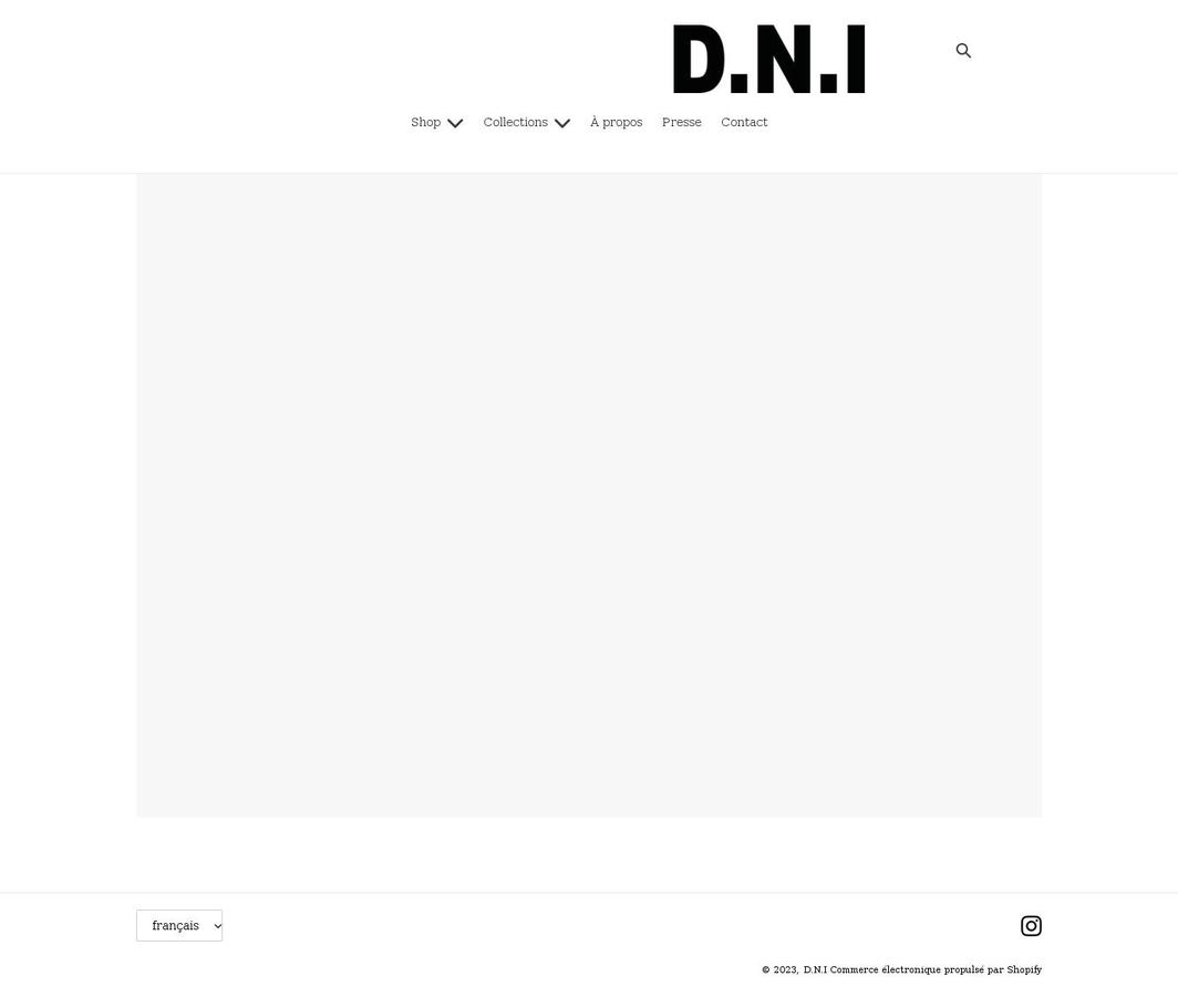 dnidni.com shopify website screenshot