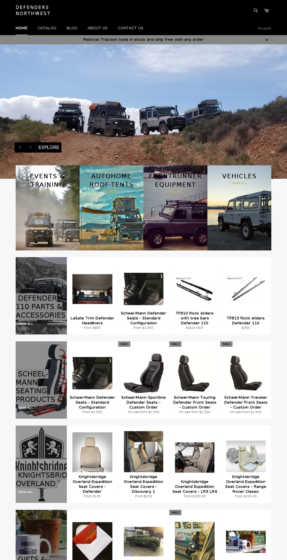 dnwcar.com — Shopify storefront screenshot