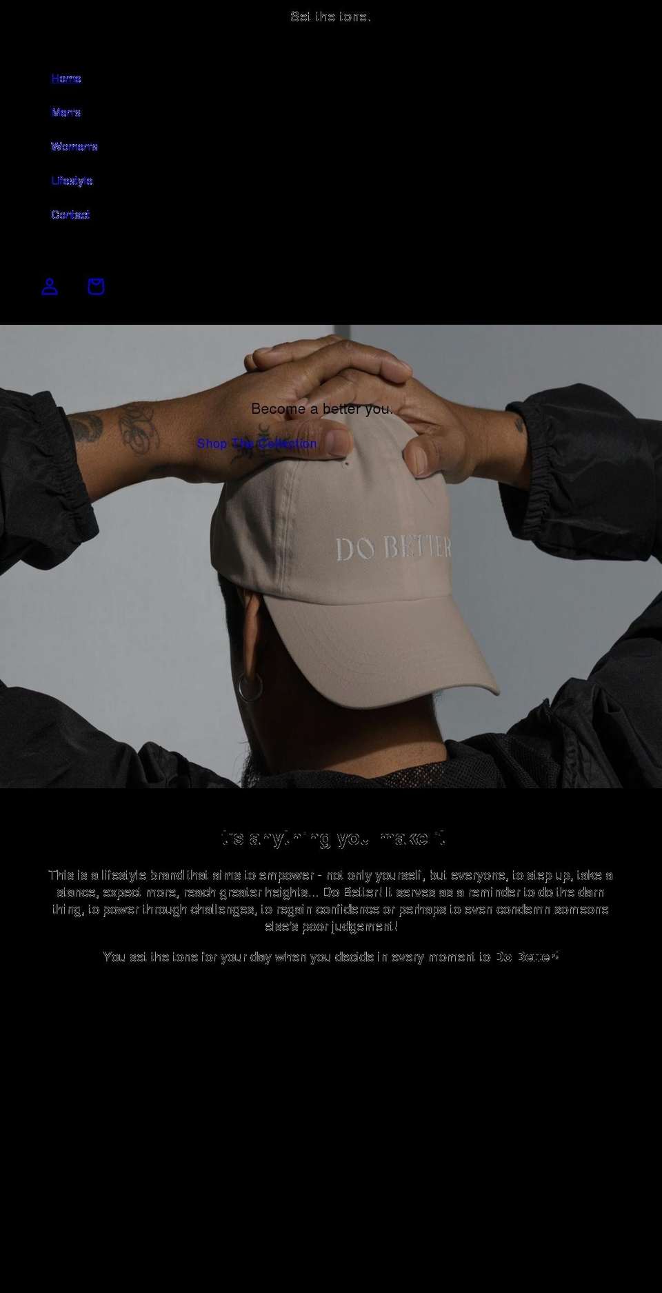 dobetter.ca shopify website screenshot