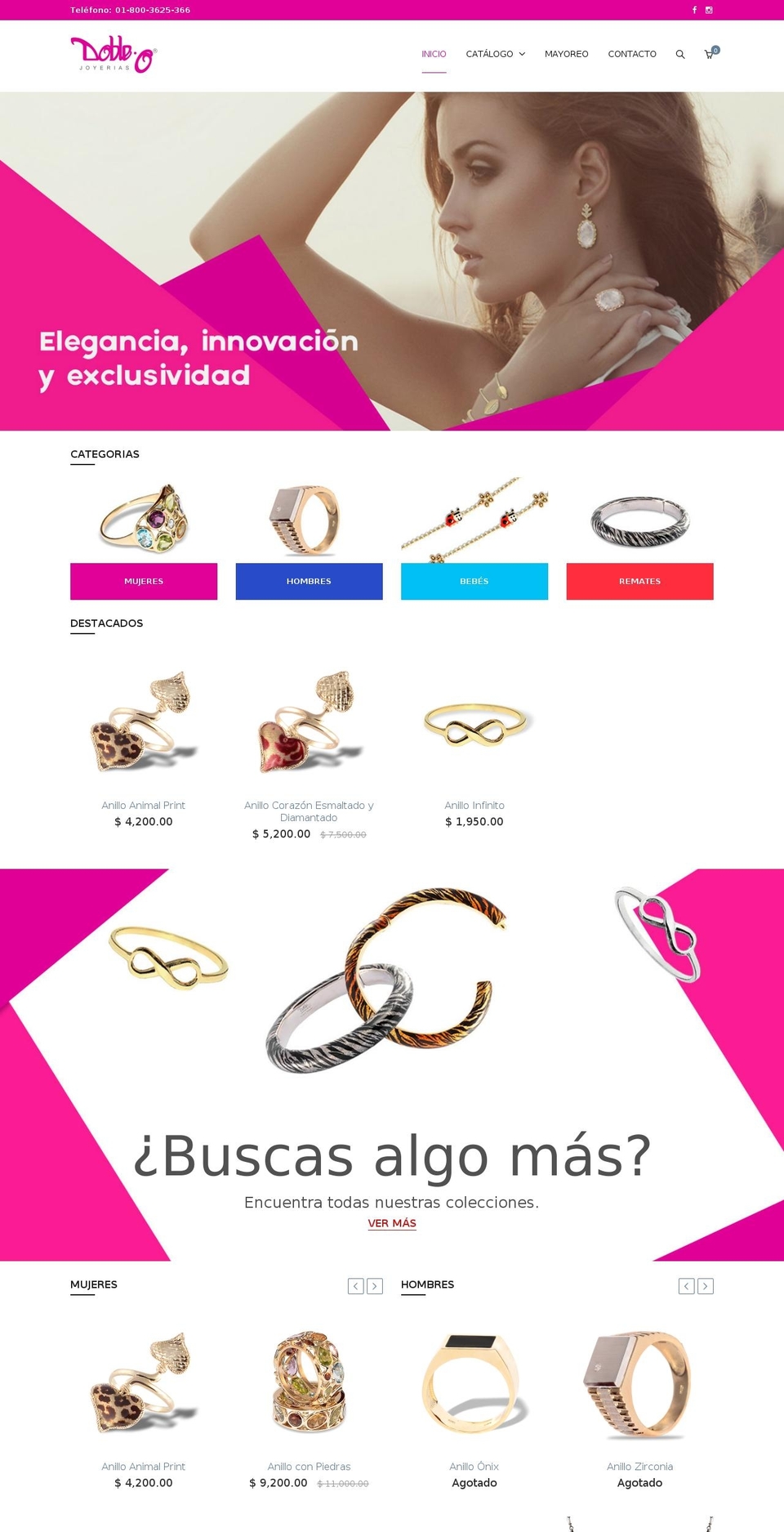dobleo.mx shopify website screenshot