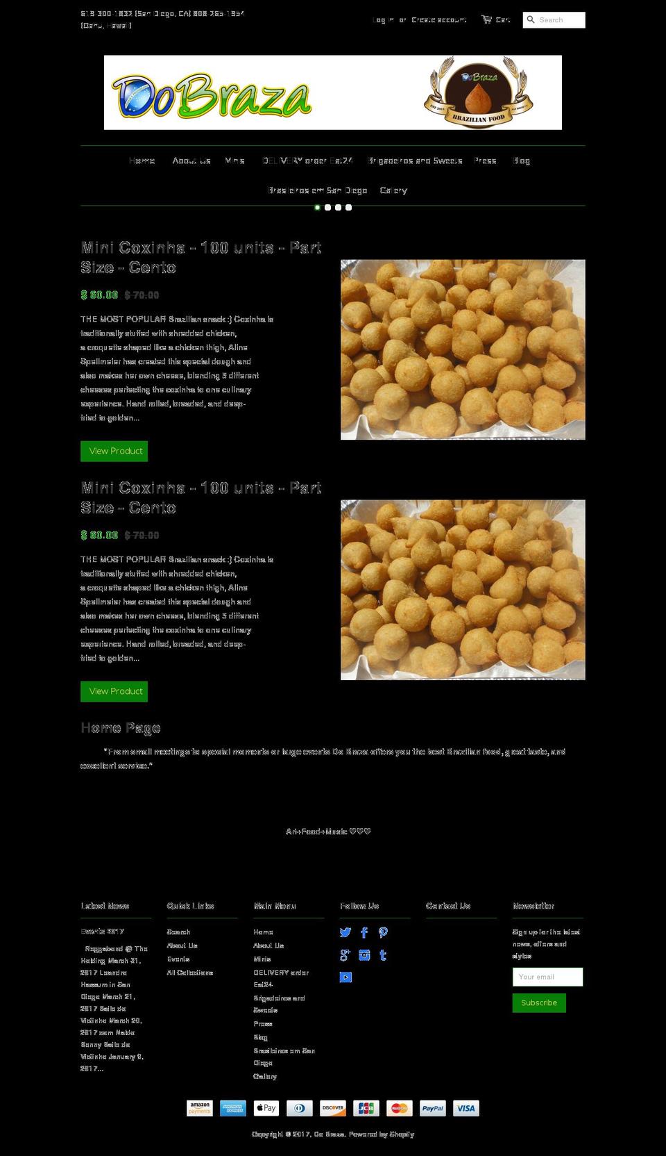 dobraza.com shopify website screenshot