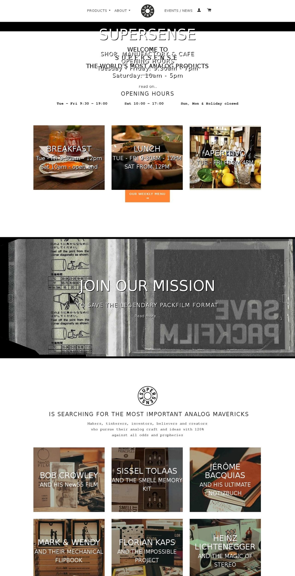 docandthesupersense7.com — Shopify storefront screenshot