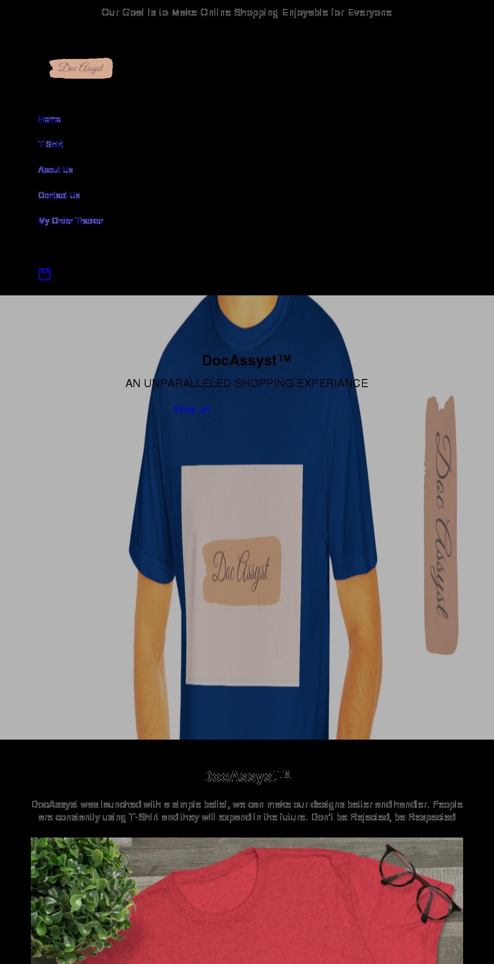 docassyst.com shopify website screenshot