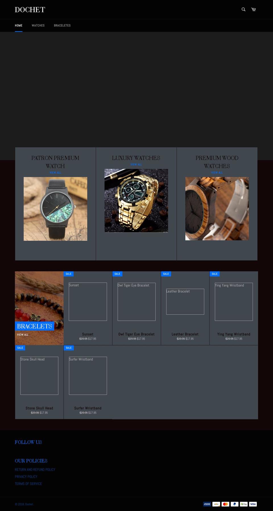 dochet.com — Shopify storefront screenshot